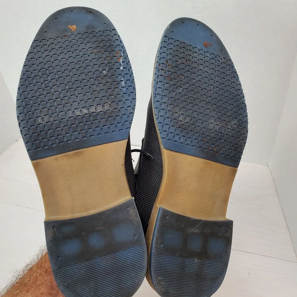 Steve Madden Sestin Chukka Boots 9.5 M Blue Comfort Casual Work School Fast Ship